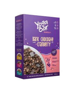 YOGA BAR DARK CHOCOLATE+CRANBERRY 400GM