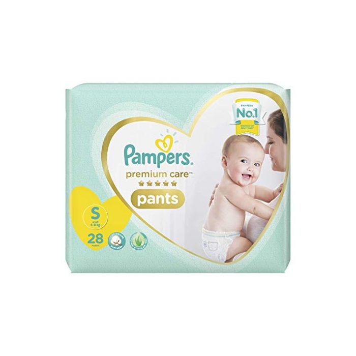 pampers premium care pants small 28pants 3